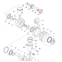 Moteur - Joint torique - 93210-18023 - RD125DX -  91201-018-023