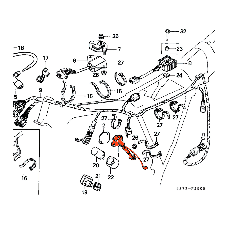 Allumage - CDI - OKI - Boitier transistorisé (x1) 30400-437-000