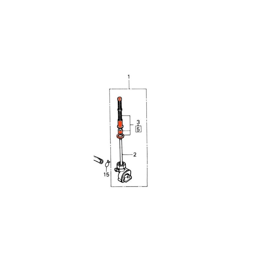 Robinet de reservoir - Essence - Filtre - N'est plus disponible 169...