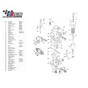 Carburateur - VM24/473 - Liste de pieces VM24/473-Eclaté