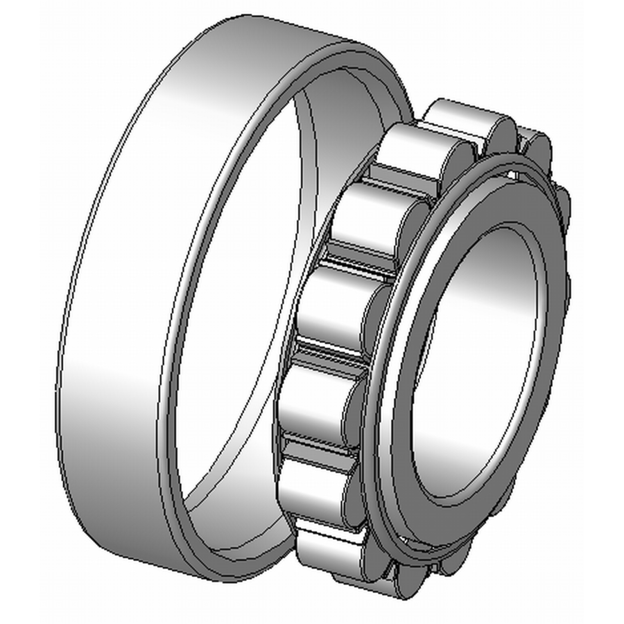 Moteur - Vilebrequin - Roulement - SL125 - CB125S 91011-107-761