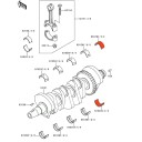 Moteur - Vilebrequin - 1/2 Coussinet - Noir - "D" 13210-92028-1769