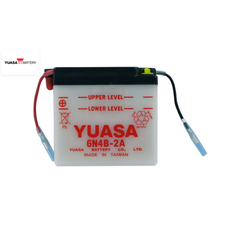 Batterie - 6V - 6N4B-2A - Acide - YUASA 00907-073-134