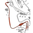 Cable - Accelerateur - DT125LC - 34Y-26311-00 19210-007-580