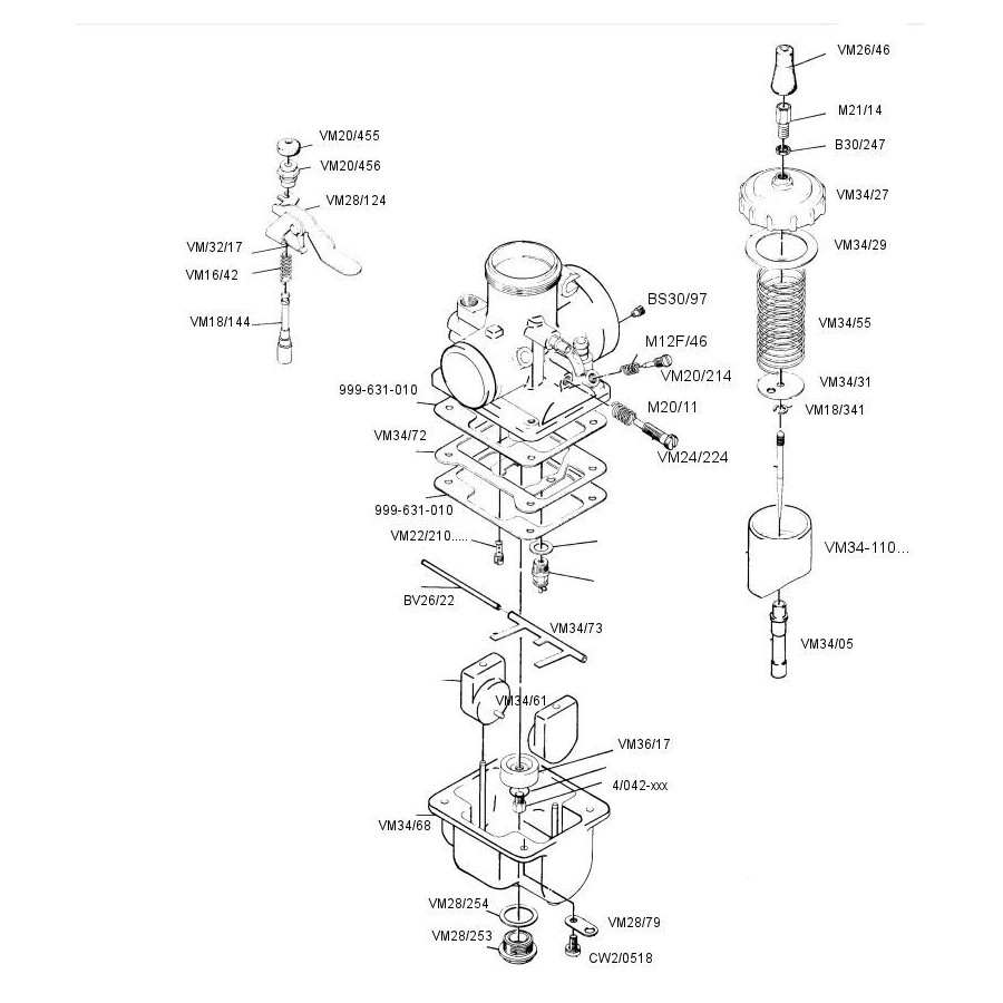 - Liste des composant - VM32-33 00-Eclate-VM32-33