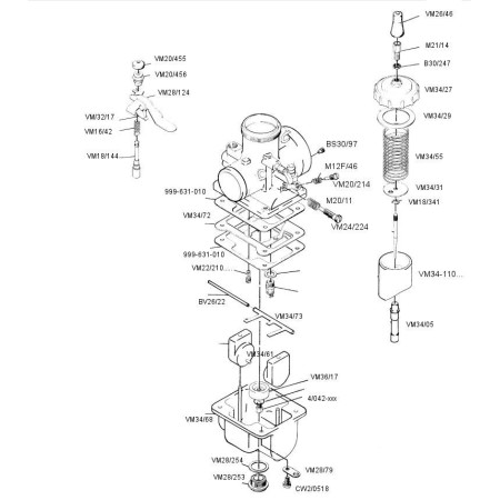 - Liste des composant - VM32-33 00-Eclate-VM32-33