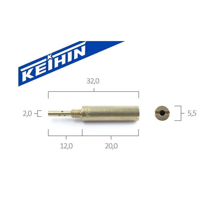 Gicleur - Ralenti - ø 0.72 - N424-24-072. rampe CR - 99103-358-0720...