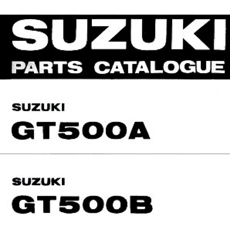 Liste de pieces - Parts List - GT500 - Format PDF