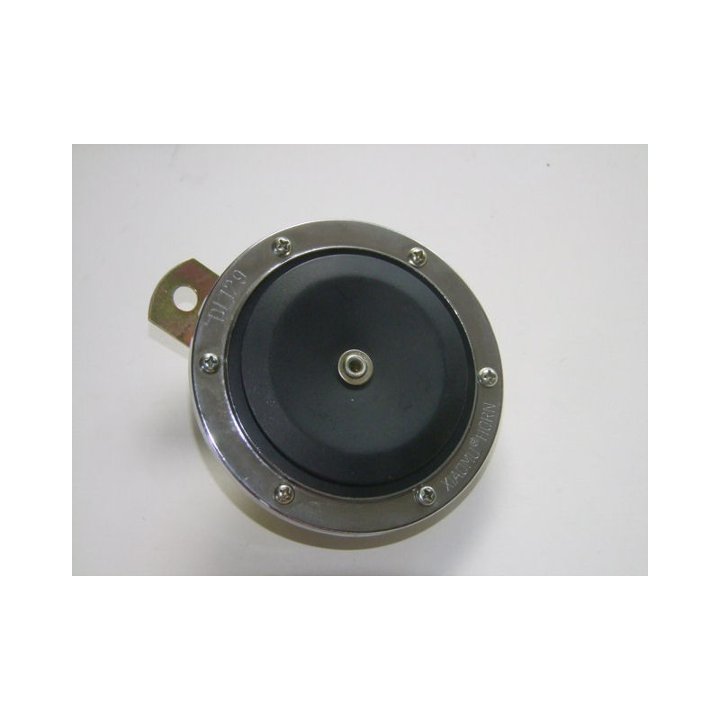 Service Moto Pieces|Avertisseur sonore - 12 Volt - Klaxon - Noir/Chrome - ø 90|Klaxon - 12 Volt|21,20 €